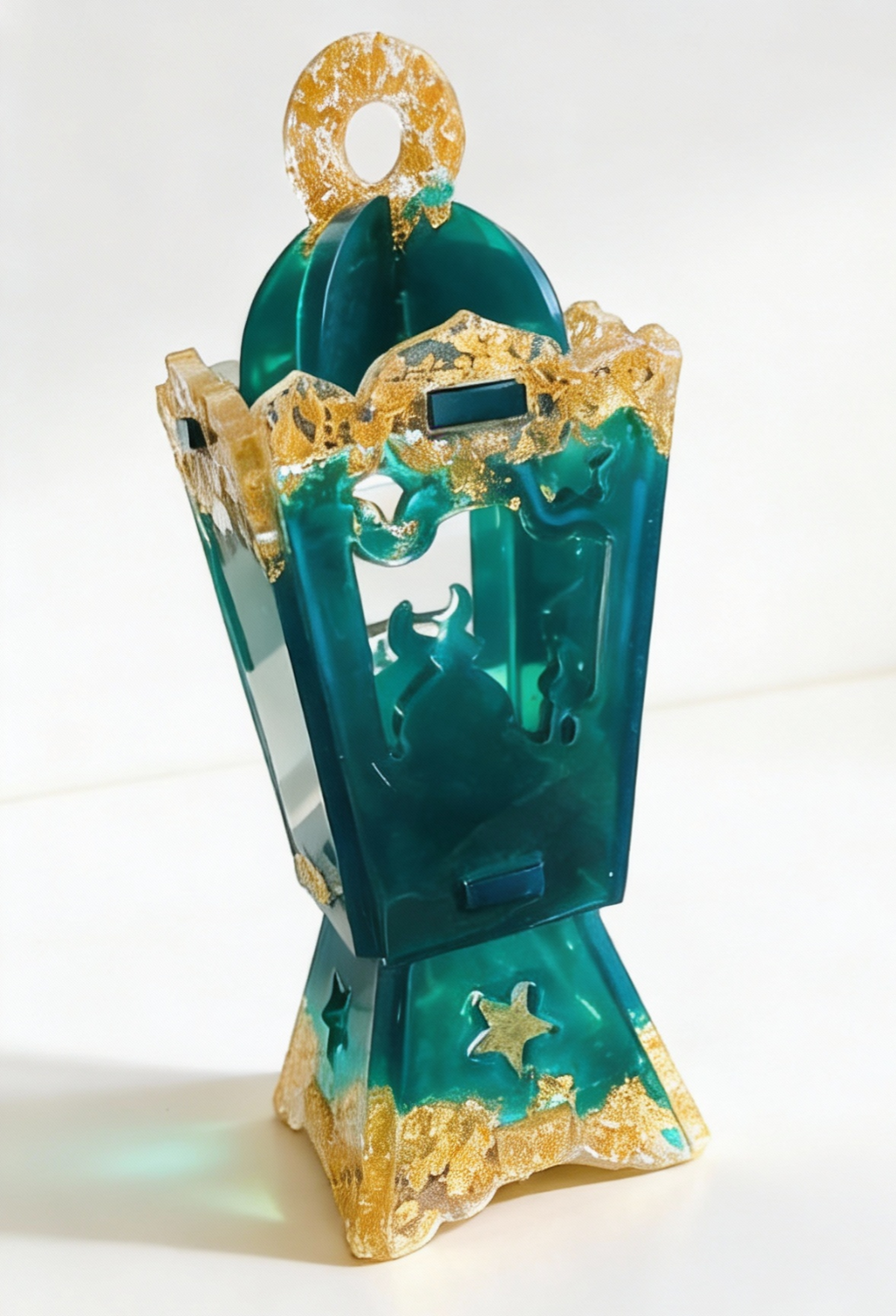 Ramadan Green Glow Lantern